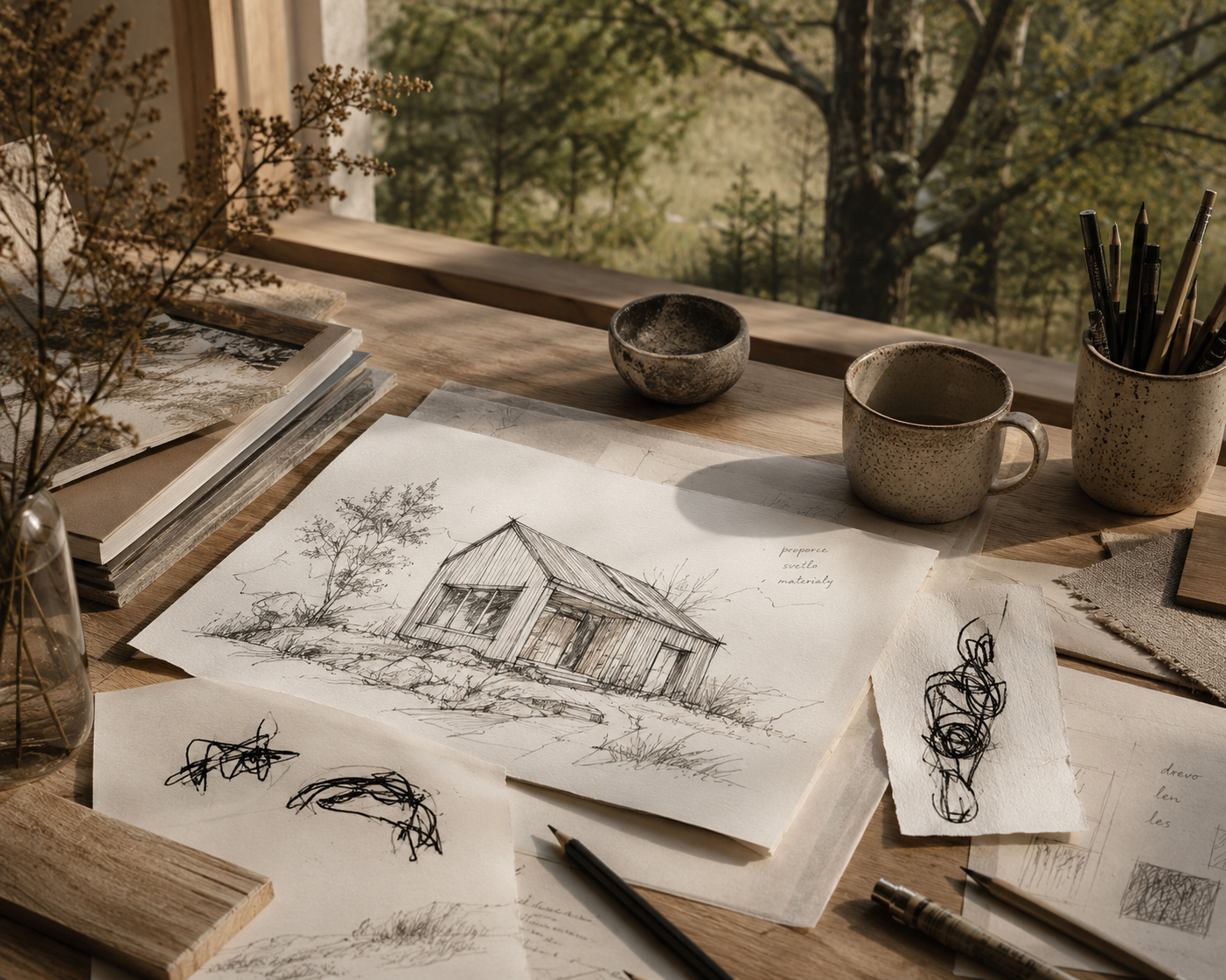 tiny house work space